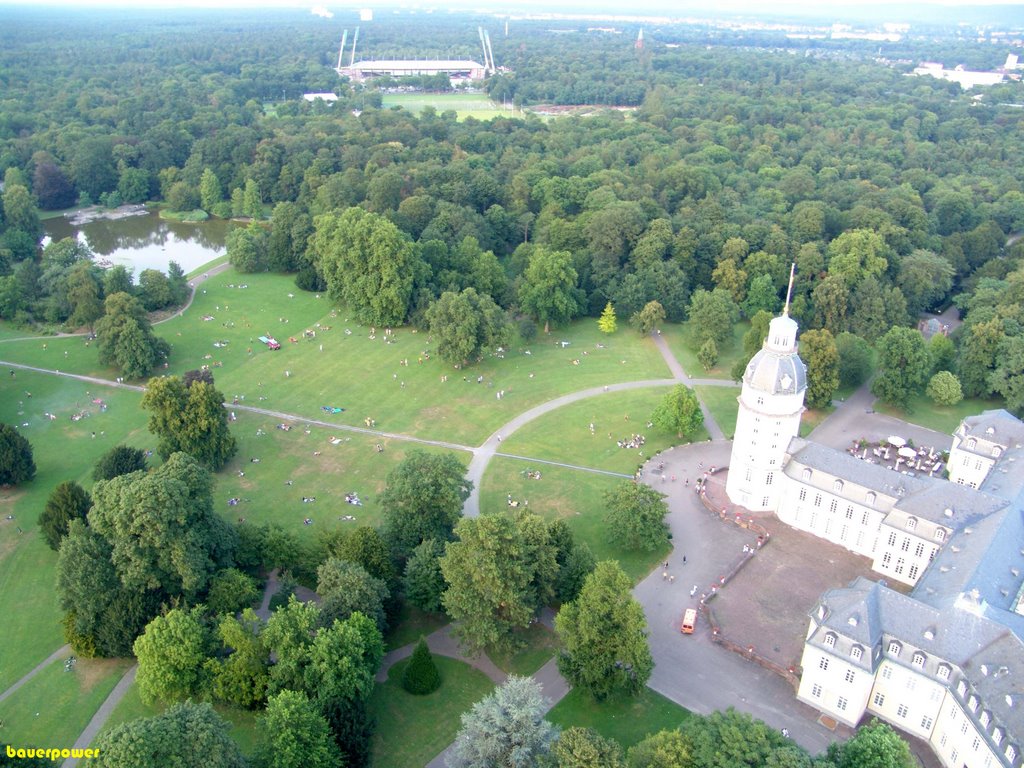 Luftaufnahme Schlosspark