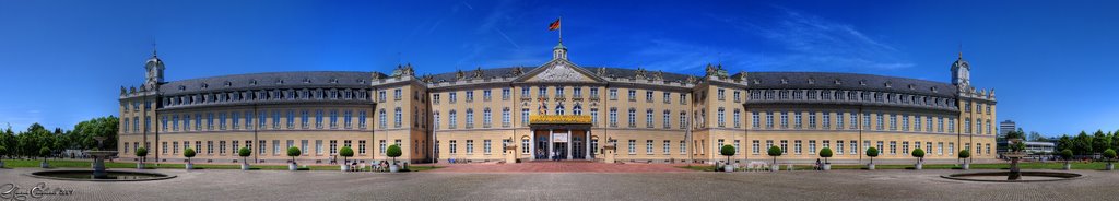 Panorama Karlsruher Schloss II