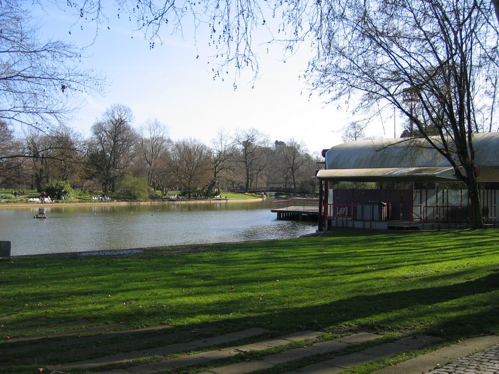 See im Karlsruher Zoo / Lake in the Karlsruhe zoo