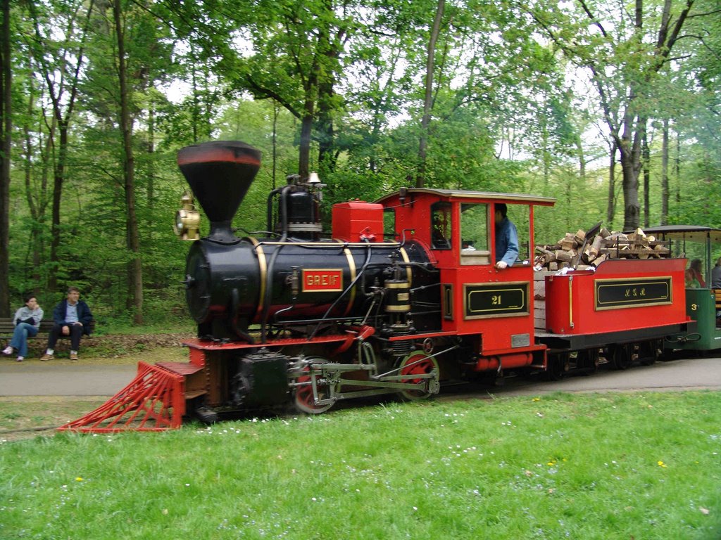 Dampfzug 2 - durch den Schloßgarten Karlsruhe