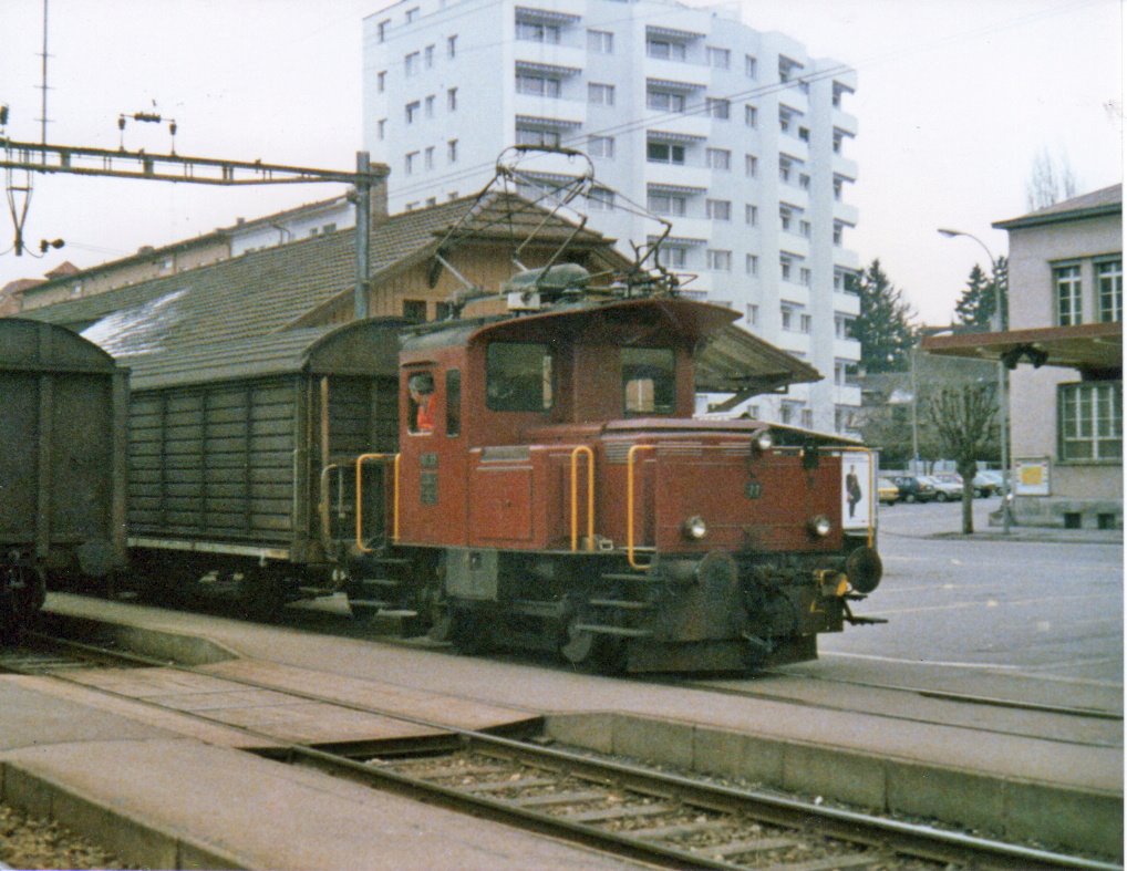 Rangiertraktor der SBB(1986)
