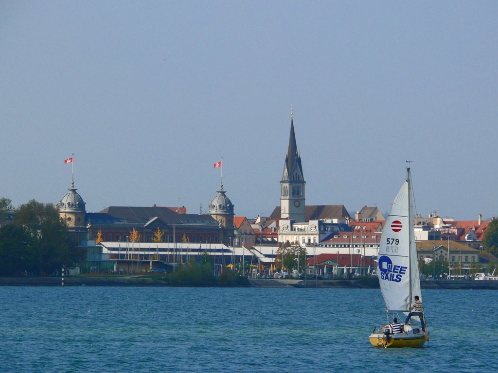 Blick von Kreuzlingen nach Konstanz (© Buelipix)