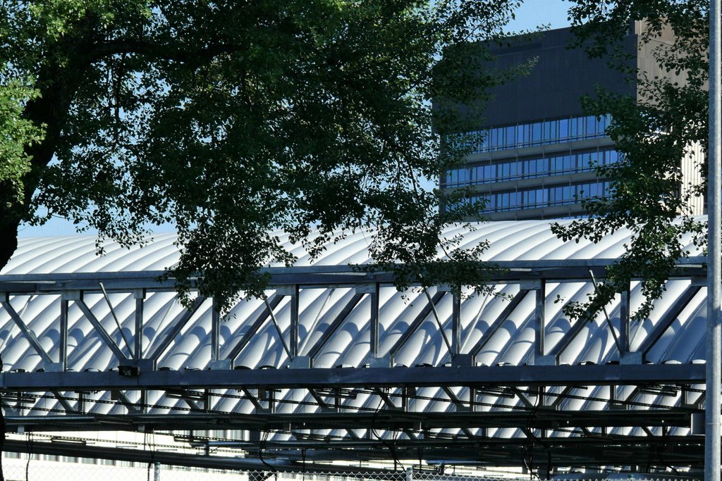Wüstenrot-Haus - Parkdach Busdepot