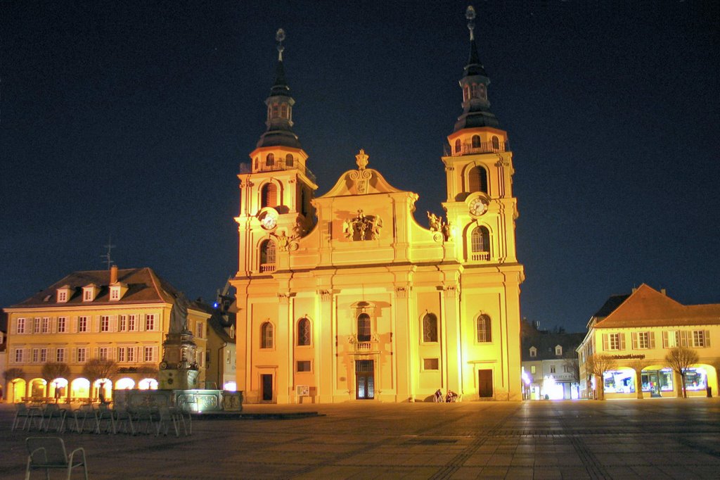 Ludwigsburg-Marktplatz-Night