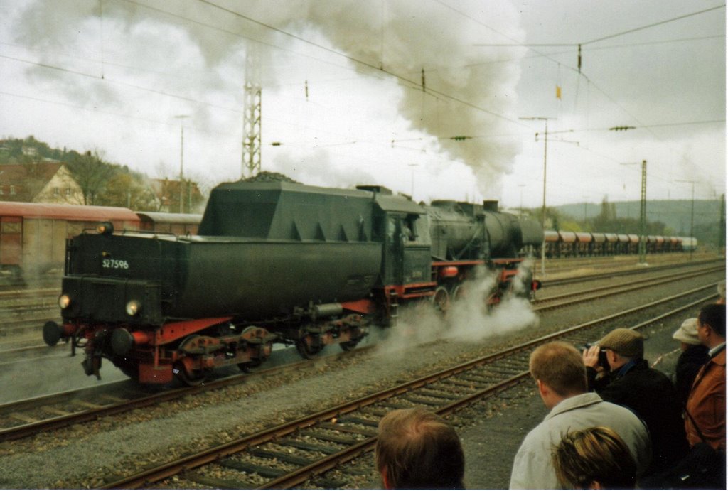 Tübingen Dampflokfestival der EFZ BR 52 (Kriegslok)