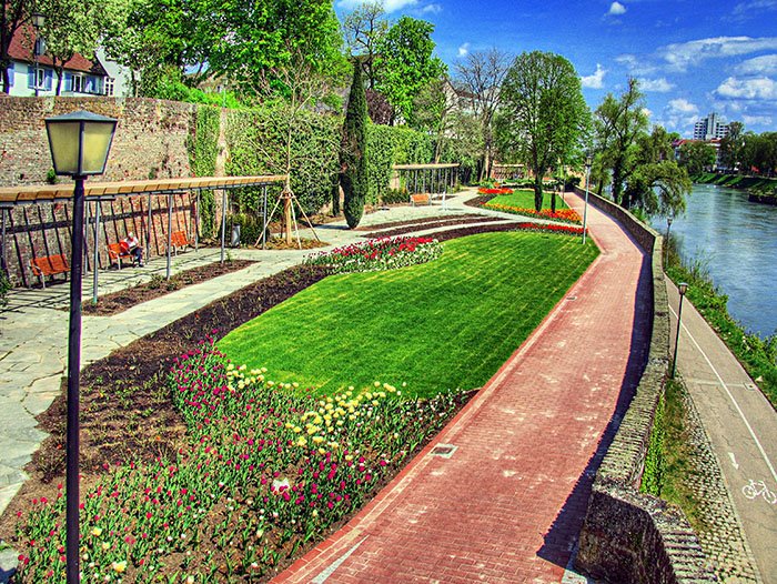 Ulmer neuer Rosengarten