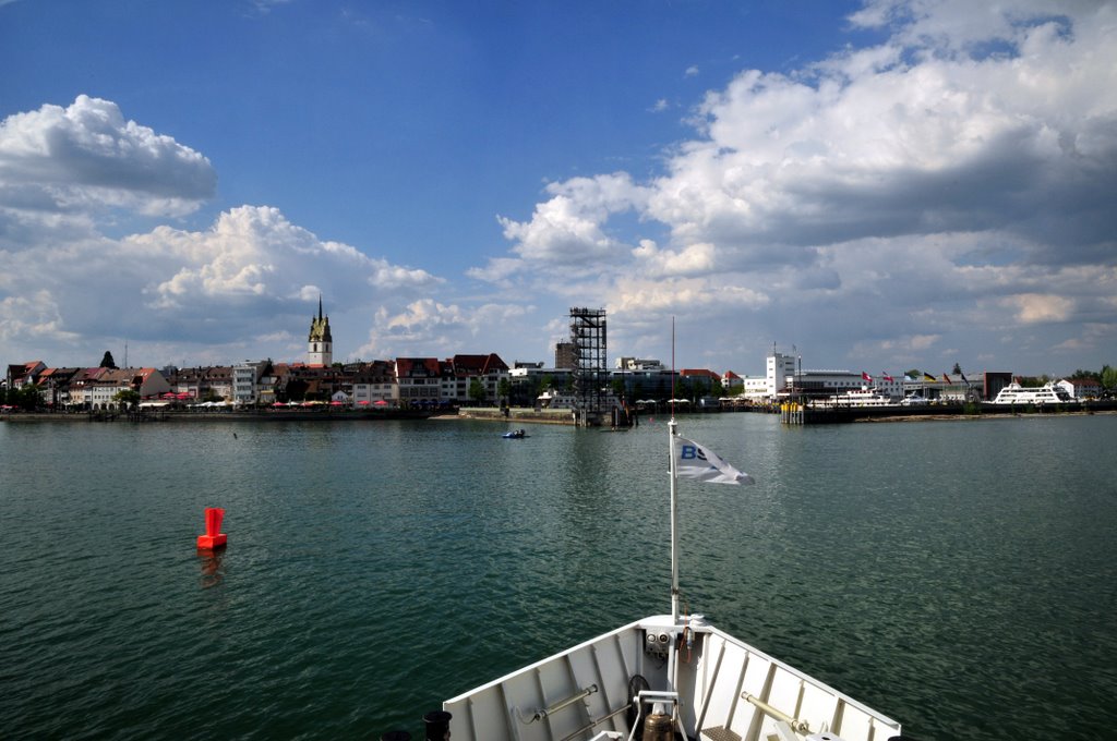 Bodensee, Ankunft in Friedrichshafen