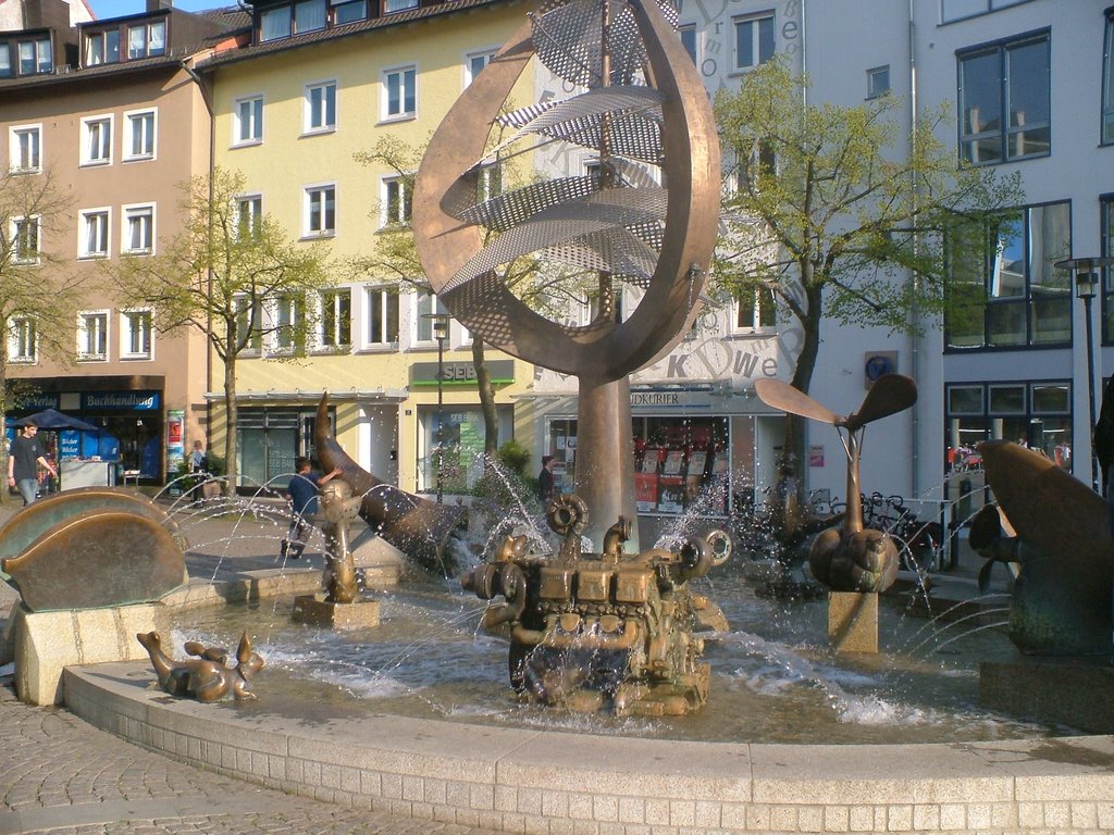 Fountain in town
