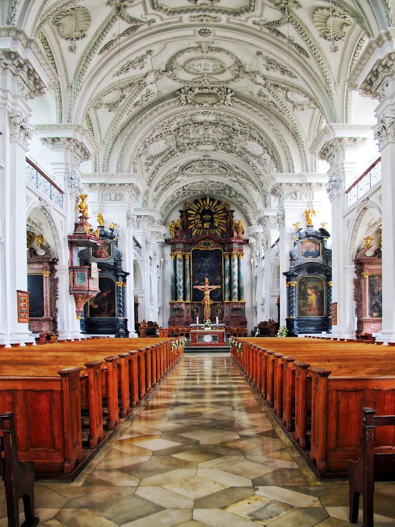 Das Kloster Hofen. Die Schlosskirche.