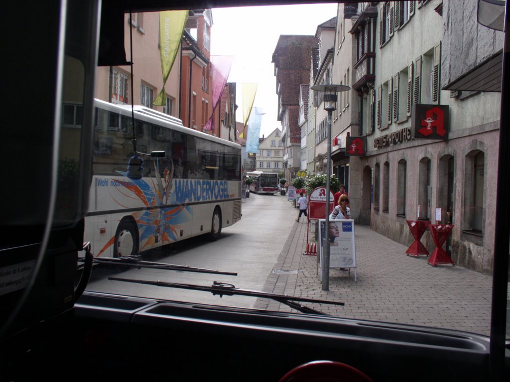 Enge Durchfahrt ins Zentrum ,Kappelgasse