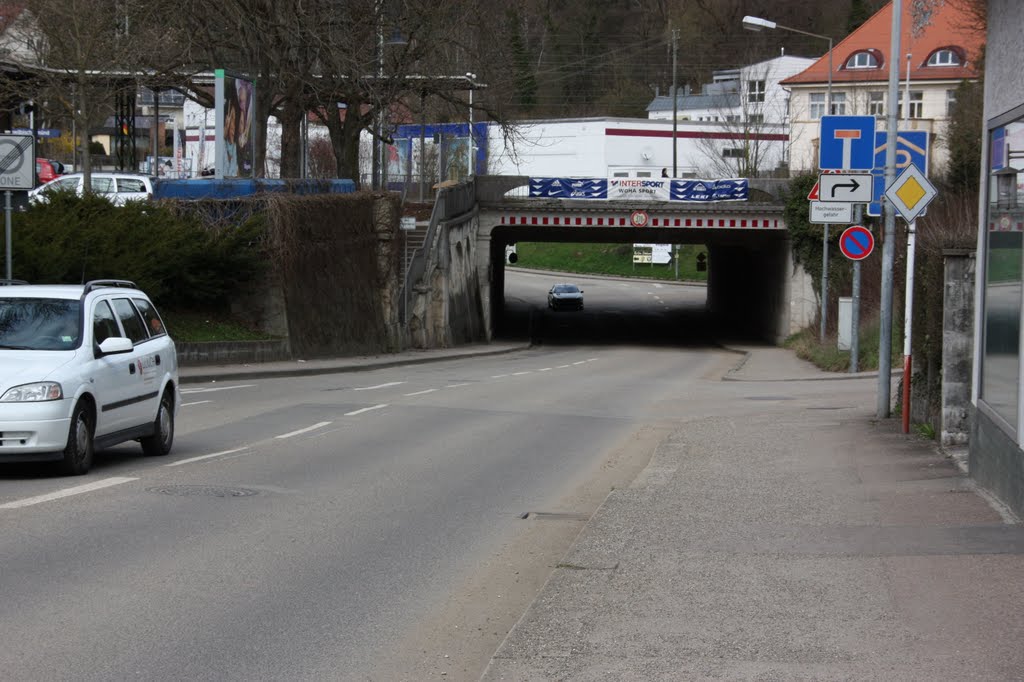 Schw. Gmünd, Unterführung zum Taubental
