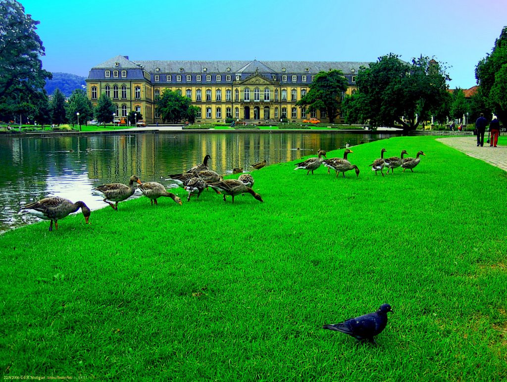 GER Stuttgart Schloss/Theater Platz by KWOT