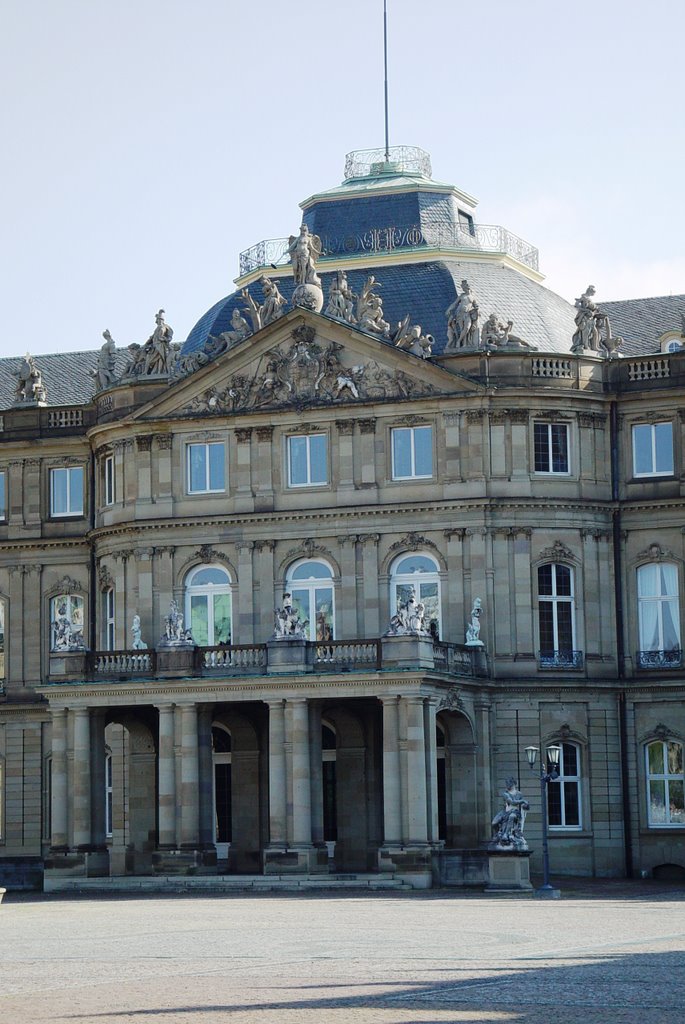 1746 Duke Carl Eugen von Wuerttembergs new castle, Stuttgart, Germany (10-6-2007)