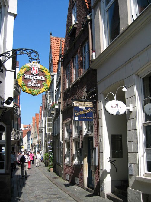 im Schnoor-Viertel Hansestadt Bremen