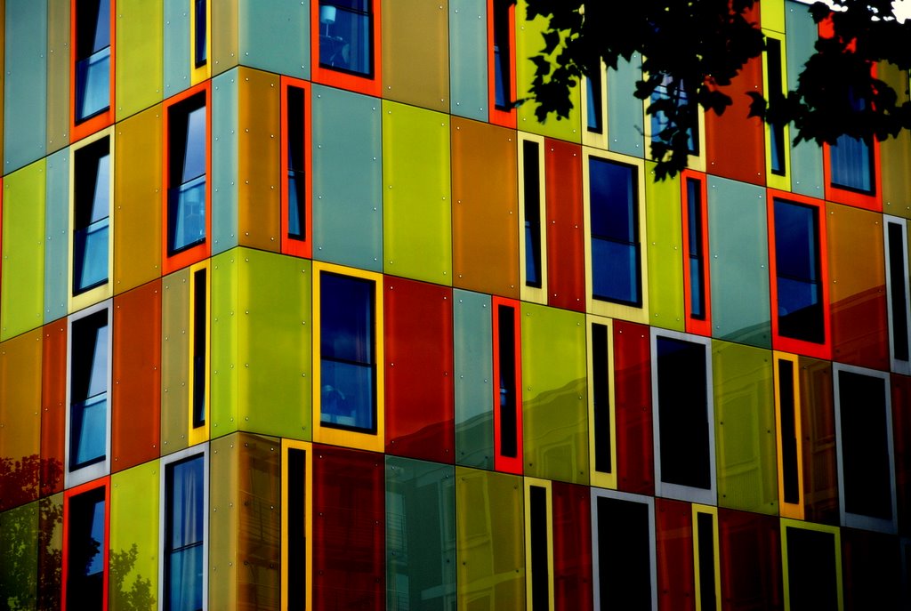 Jugendherberge Bremen  - optisch aufgebrezelt  ;-) / Hostel (colour is fake)