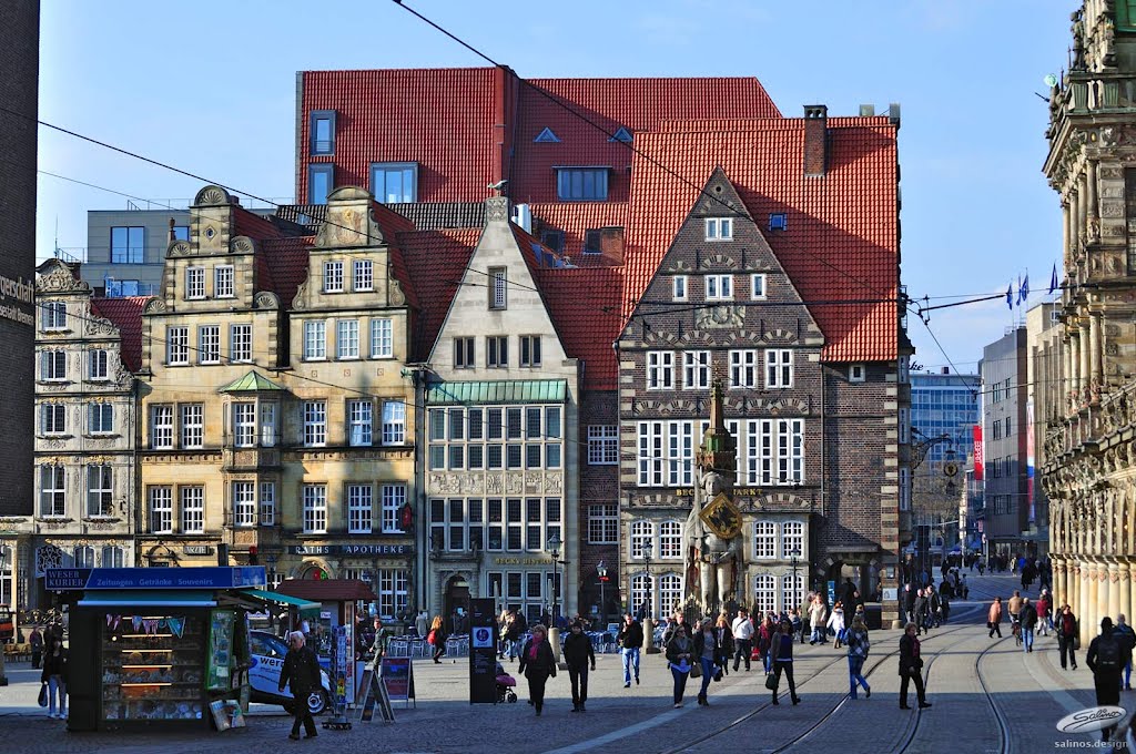 Am Markt mit Roland – Bremen - (C) by Salinos_de HB