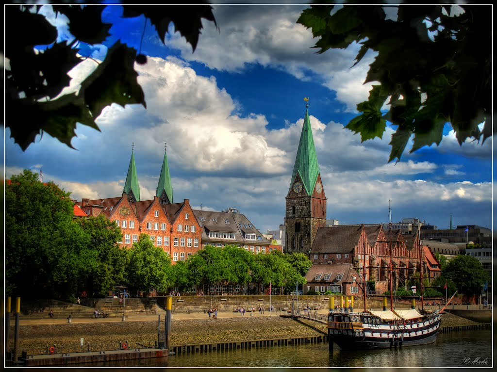 Bremen Schlachte, St.-Martini-Kirche (built 1384)