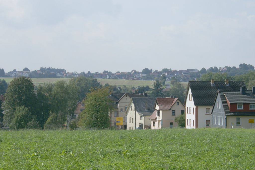 Blick über Seenbrücke nach Weikhardshain