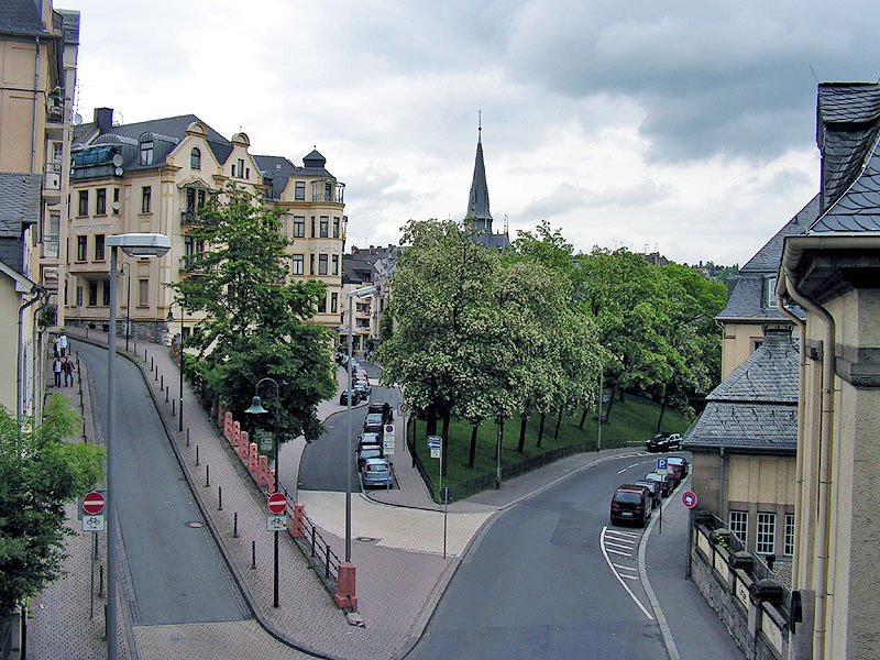 Blick vom Römertor (Richtung Norden)