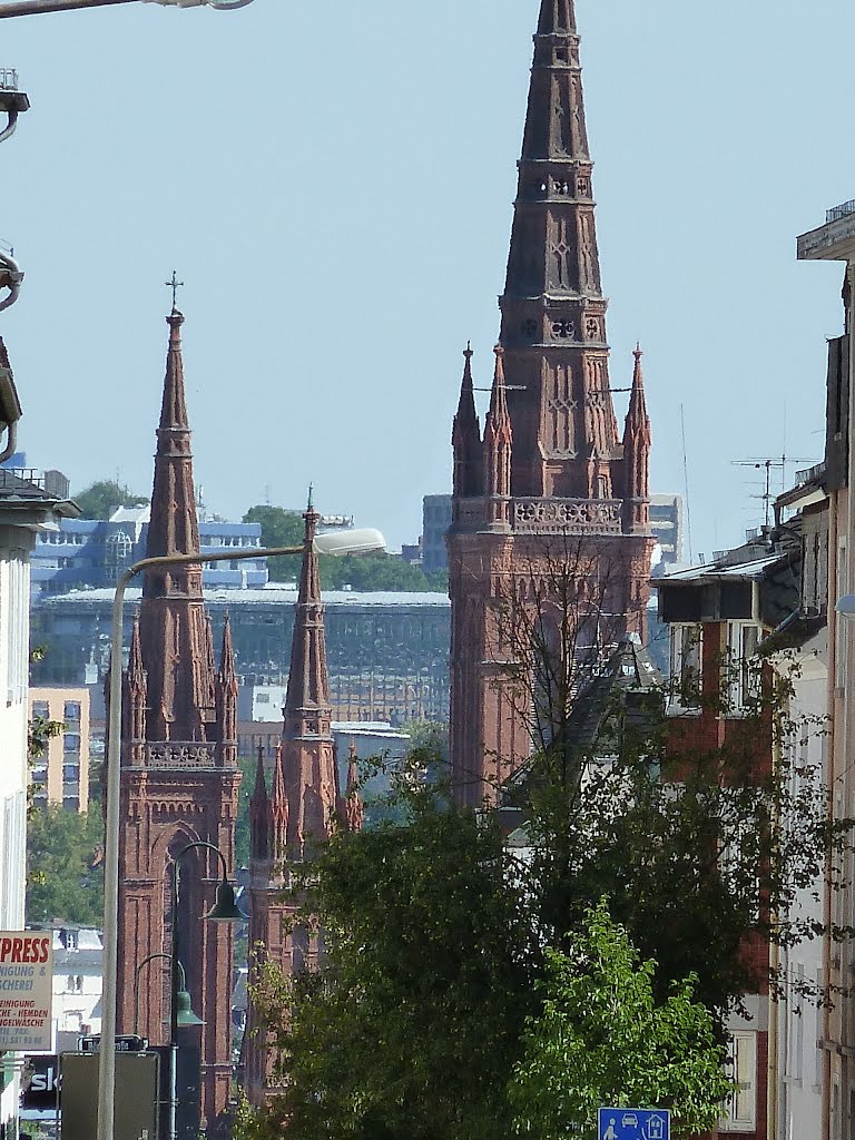 Marktkirche, seen from Adlerstr.