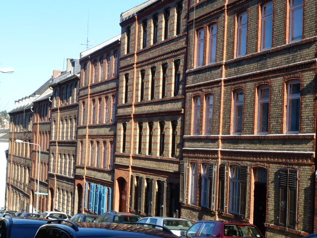 Houses in Upper Kellerstr.  from the late 19th century