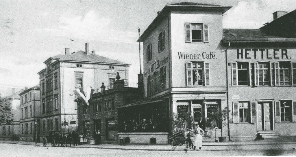 Südanlage ca. 1910 ! v. "Elefantenklo" aus gesehen