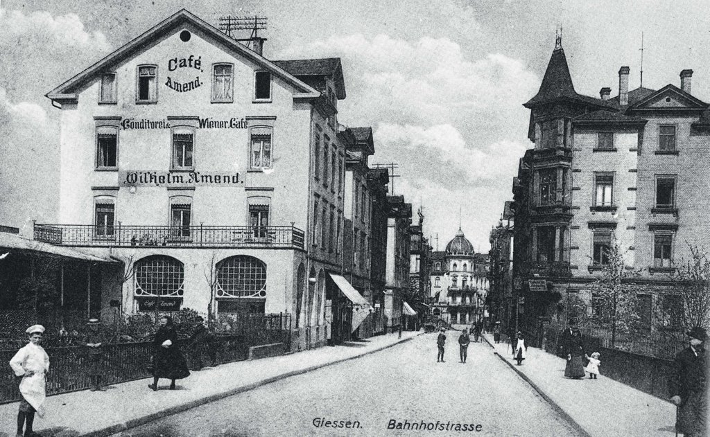 Bahnhofstr. ca. 1900 !