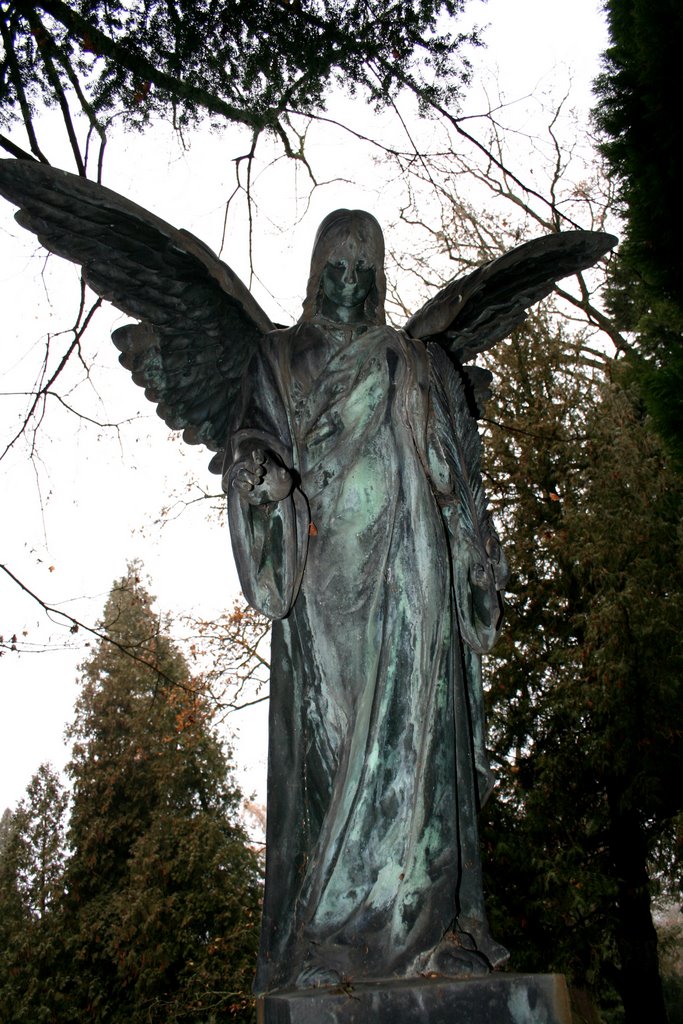 ANGLE ON OLD GRAVE!