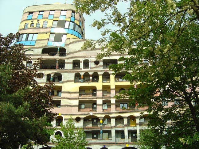 Hundertwasser houses, Darmstadt