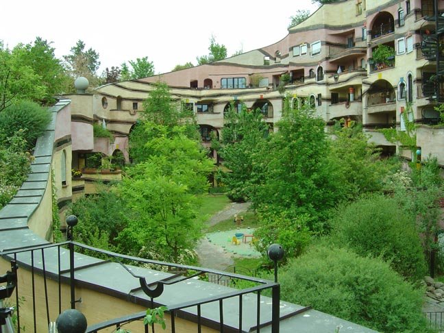 Hundertwasser houses, Darmstadt