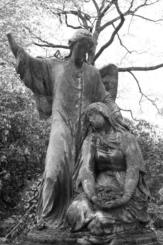 In a Cemetery