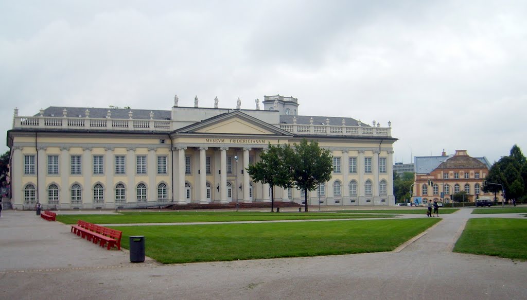 Fridericianum und Ottoneum , Friedrichsplatz - Kassel