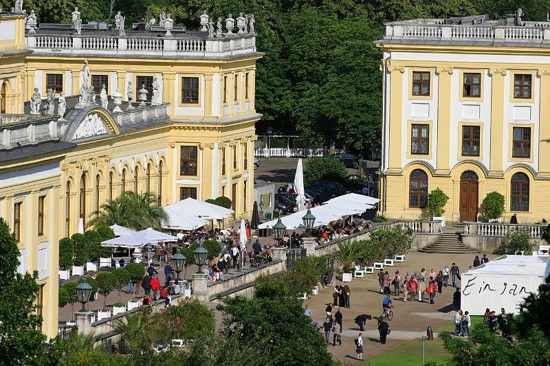 die Orangerie in der Karlsaue in Kassel
