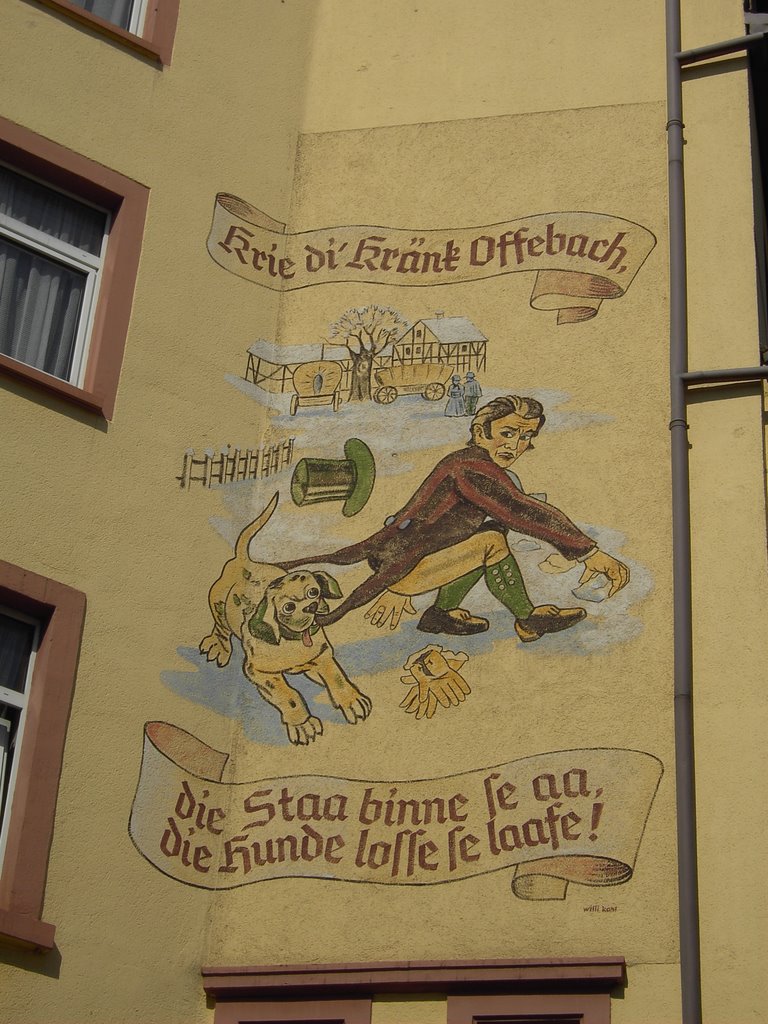 Frankfurter Spruch auf Bürgeler Haus