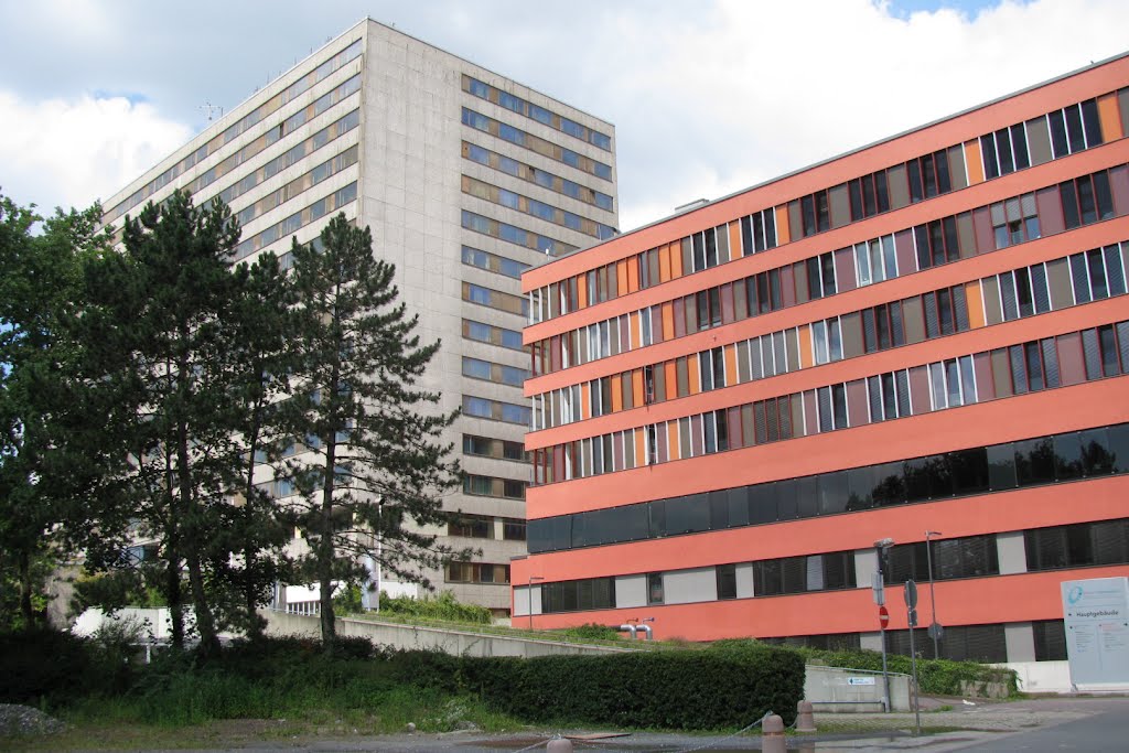 Offenbach: Klinikum, Alt- und Neubau