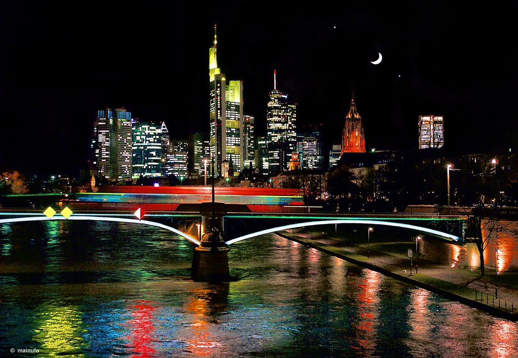 Moon Shining on a Red Tram 2010