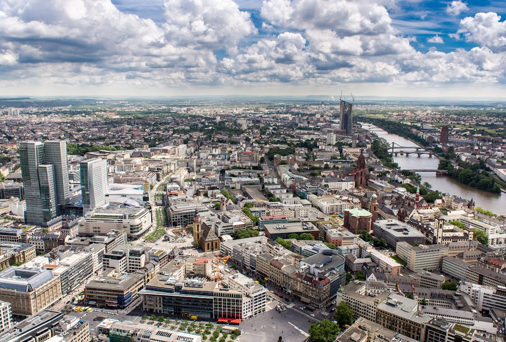 Frankfurt von oben