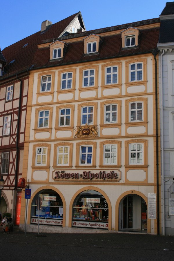 Löwen-Apotheke von 1549 in Fulda