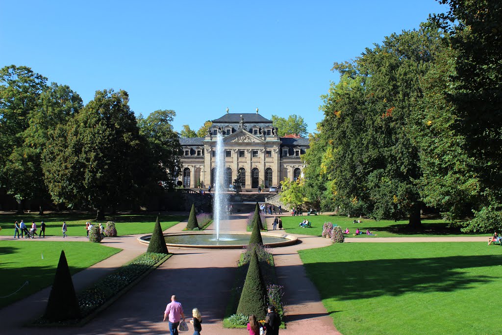 Blick zur Orangerie - KE