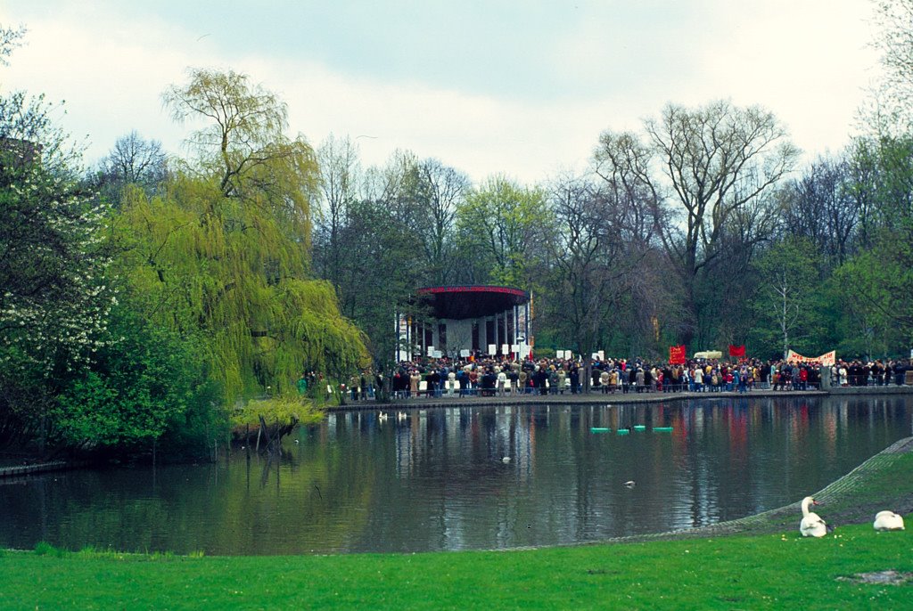Kundgebung zum 1. Mai im Kurpark