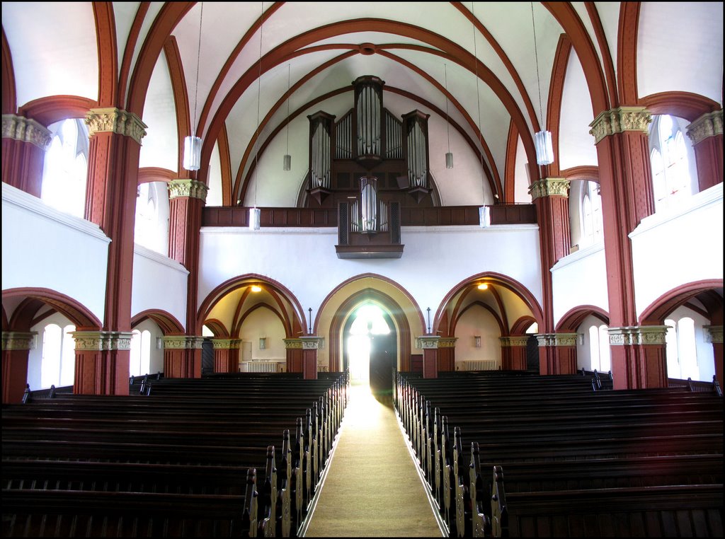Wilhelmshaven: Interieur Lutherse kerk
