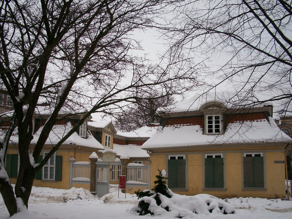 Lessing-Bibliothek - Eingang