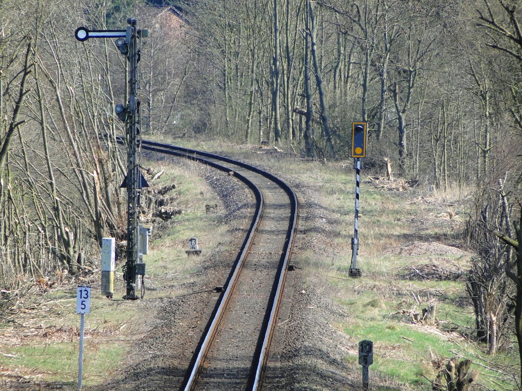Bahnlinie Richtung Schöppenstedt
