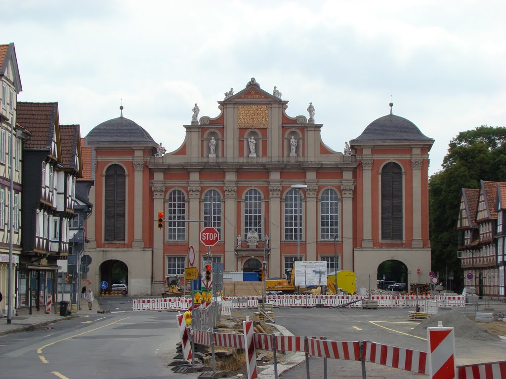 Wolfenbüttel (  St. Trinitatiskirche )  Holzmarkt.  August 2011