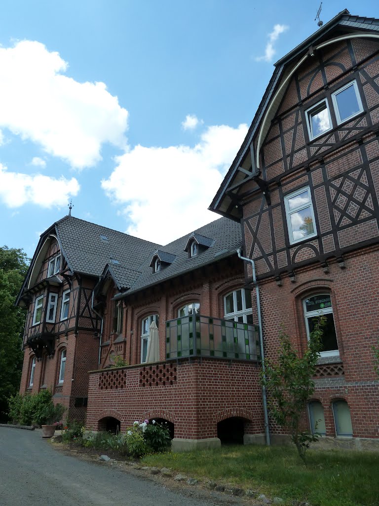 Germany, Wolfenbüttel-Halchter, just a nice house close to manor