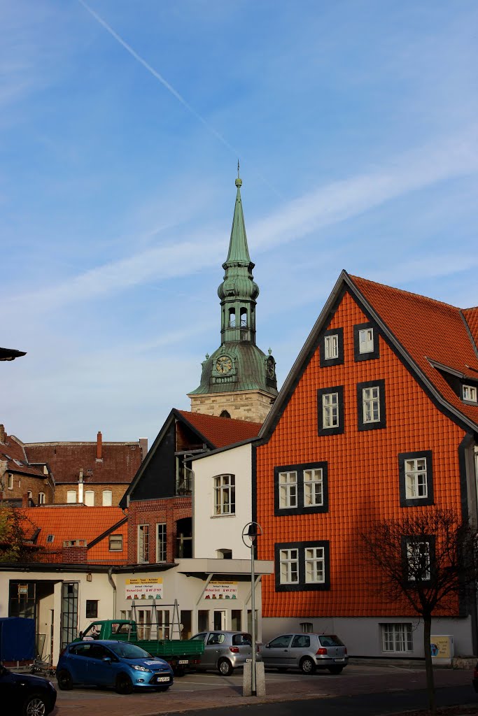 Blick zur Hauptkirche Beatae Mariae Virgines - KE