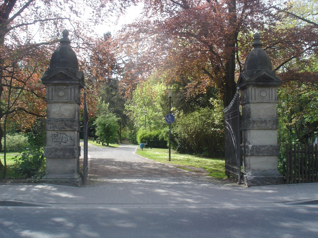 Wolfenbüttel, Eingang zum Seeligerpark