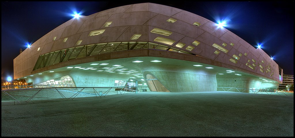 Nachtpanorama  Phaeno