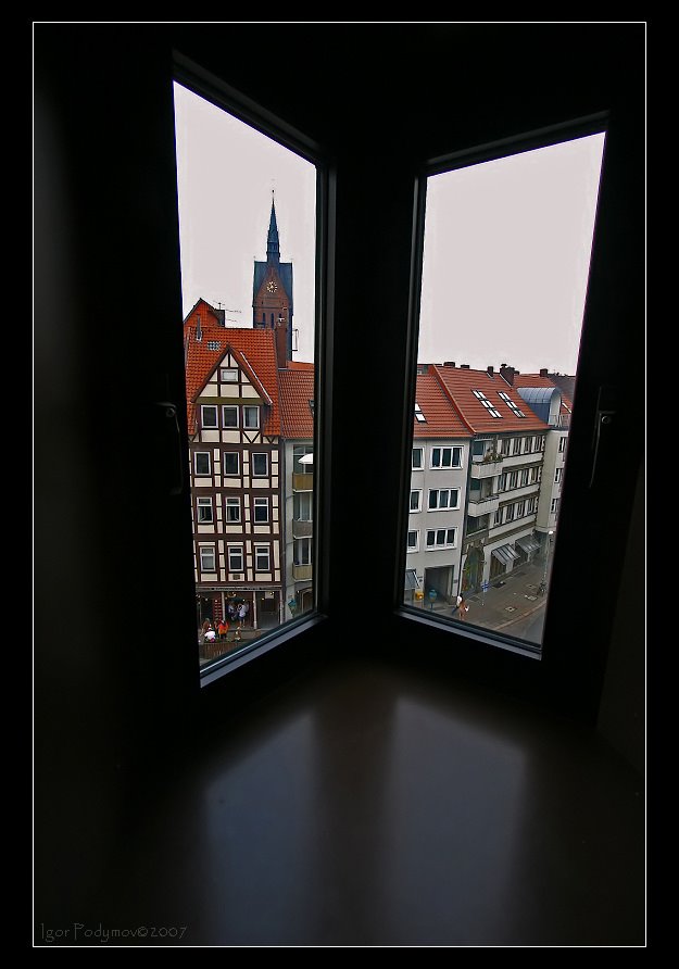 View to Market Church from Leibniz House