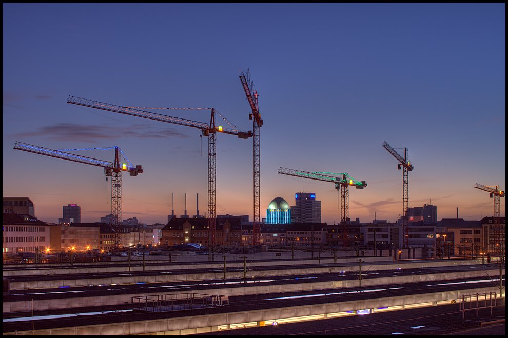 ECE Baustelle am Bahnhof